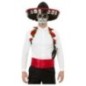 kit mariachi dia muertos sombrero