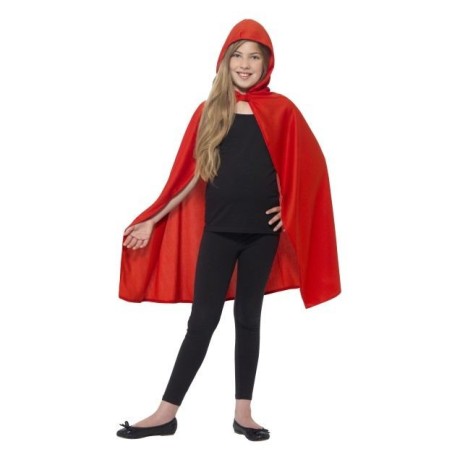 capa con capucha roja infantil 4 7 caperucita