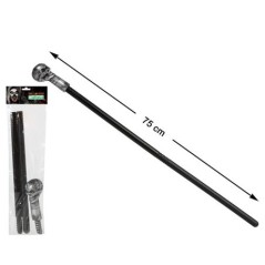 baston calavera plata 75 cm