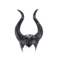 gorro malefica en goma deluxe