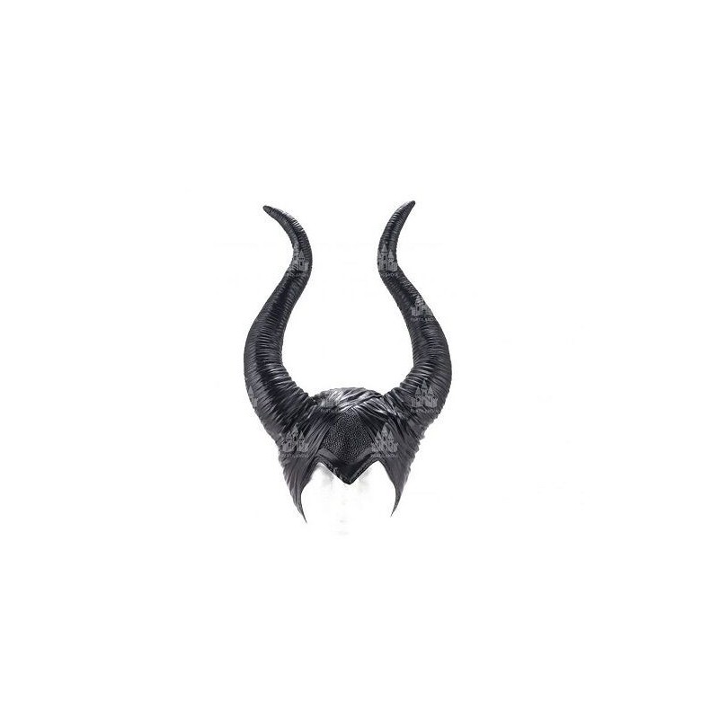 Gorro cuernos Malefica en goma deluxe
