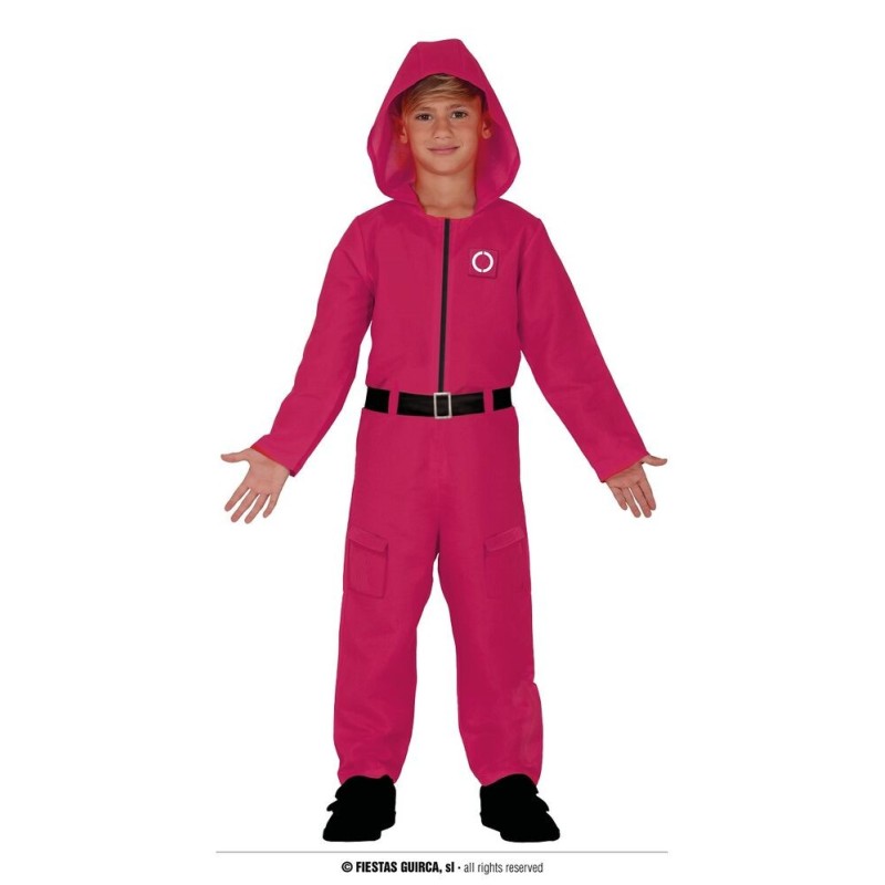 Disfraz uniforme juego calamar infantil