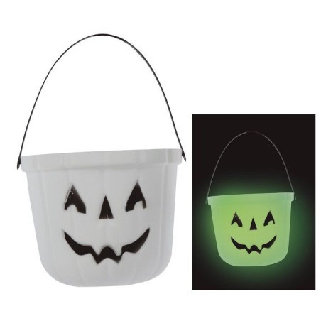 caldero recoge caramelos halloween brilla oscurida