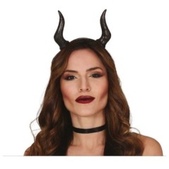 cuernos demonia negro