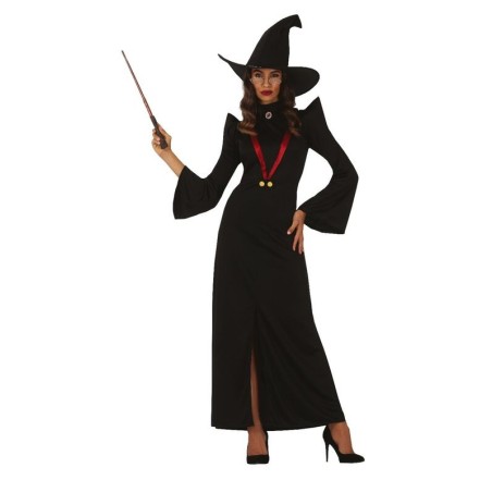 disfraz profesora bruja negra mujer
