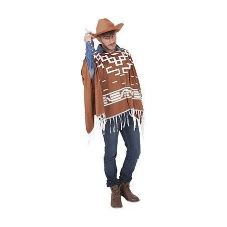 poncho y sombrero vaquero clint eastwood el bueno