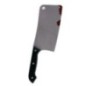 Cuchillo con sangre carnicero cortador 29,5 cm plastico