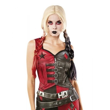 peluca harley quinn original escuadron suicida 2