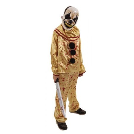 disfraz payaso maniaco infantil para halloween tallas