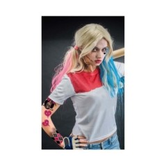 tatuajes de cara arlequinn harley