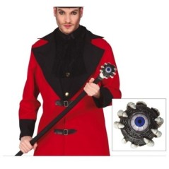 baston ojo en mano de esqueleto 85 cm