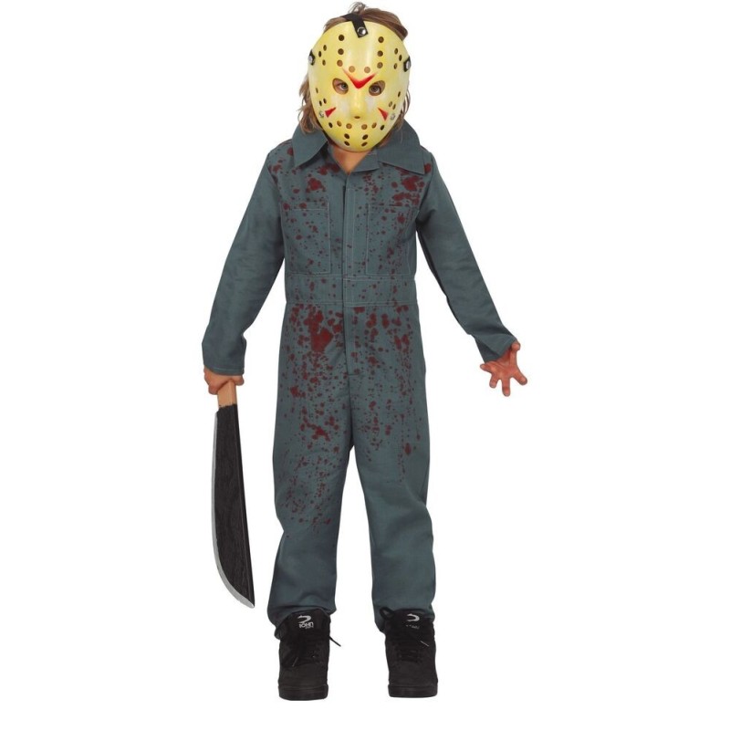 Disfraz asesino similar Jason para niño