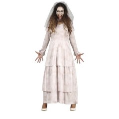 disfraz novia fantasma para mujer tallas s m o l