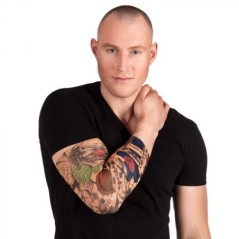 tatuajes brazos mangas realistas parca