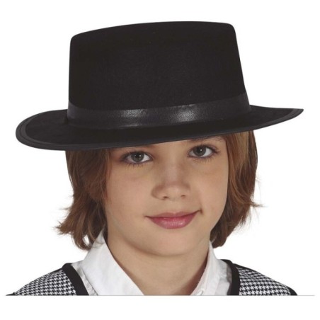 sombrero cordobes infantil negro fieltro
