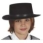 Sombrero cordobes infantil negro fieltro