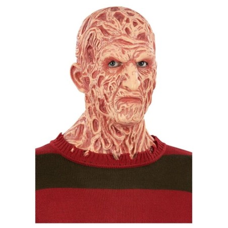 mascara freddy krueger pesadilla elm street original para adulto