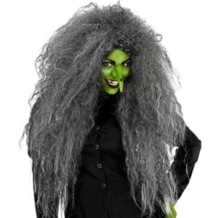 peluca gris gigante bruja frise
