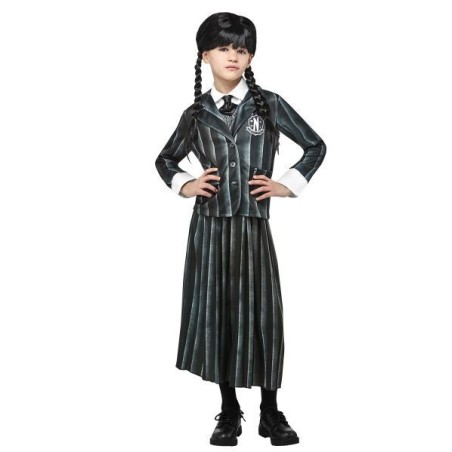 disfraz miercoles uniforme escolar wednesday infantil