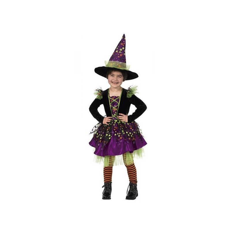 Disfraz Brujita halloween para niña
