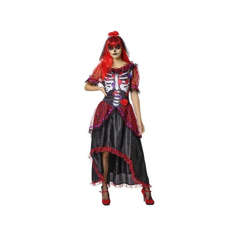 Disfraz La Catrina para mujer talla L
