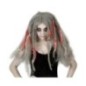peluca zombie pirata gris cardada