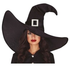 sombrero bruja negro gigante