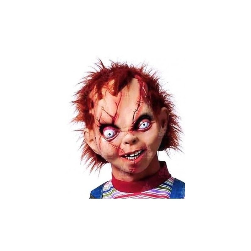 Mascara Chucky muñeco diabolico sin pelo