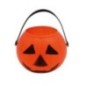 Cesto calabaza naranja 15 cm para halloween