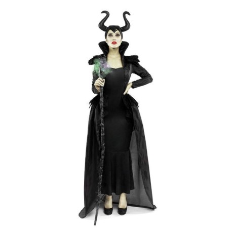 disfraz bruja negra malvada malefica mujer