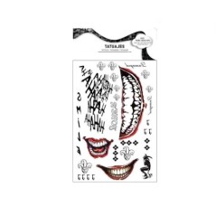 tatuajes temporales para joker