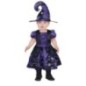 disfraz brujita morada para bebe