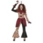 disfraz payasa halloween rombos arlequin tallas