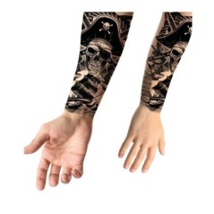 tatuajes para brazos piratas 14x30 cm calcomanias