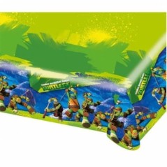 mantel cumpleanos tortugas ninja 120x180 cm