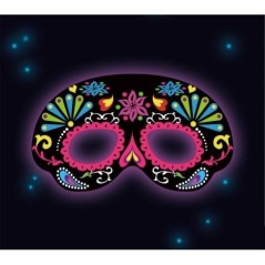 antifaz luminoso catrina 19 cm barato