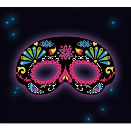 antifaz luminoso catrina 19 cm barato