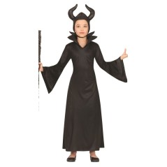 disfraz hada negra malefica para nina tallas