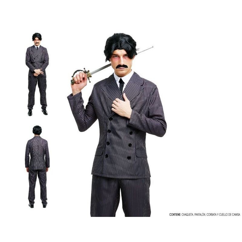 Disfraz Papa siniestro Gomez para hombre tallas