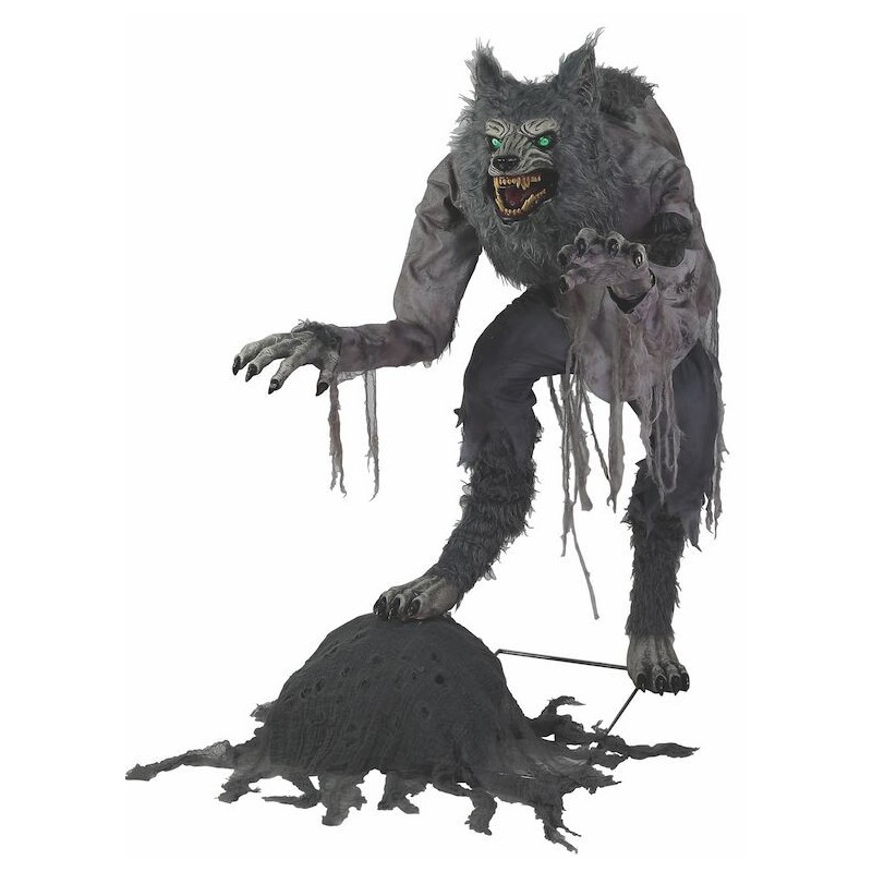 Figura Hombre Lobo 150 cm animado animatronic