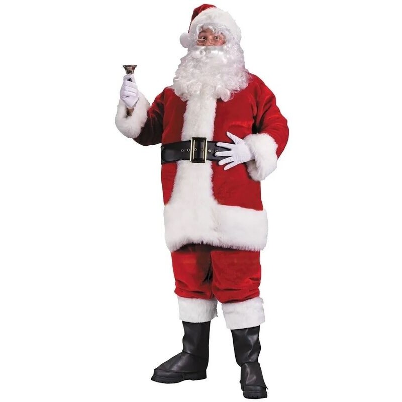 Disfraz Santa Claus lujo talla XL