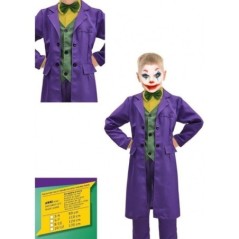 disfraz joker original para nino talla 10 12 anos