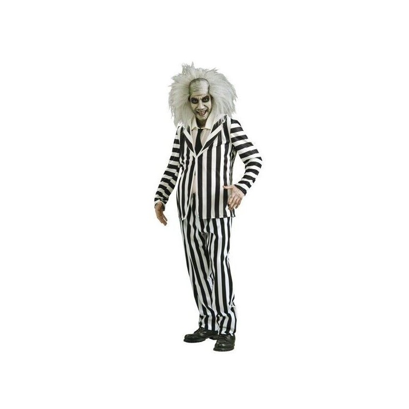Disfraz Beetlejuice bitelchus original talla ML hombre
