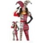 Disfraz arlequin diamantes mujer tallas