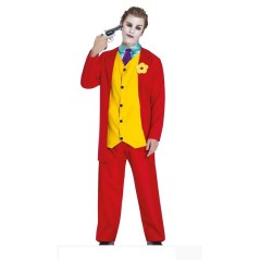 disfraz joker rojo para hombre tallas