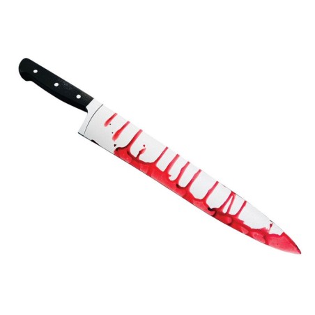 cuchillo de cocina ensangrentado foam