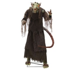 figura rata sarnosa animada 150 cm animatronic