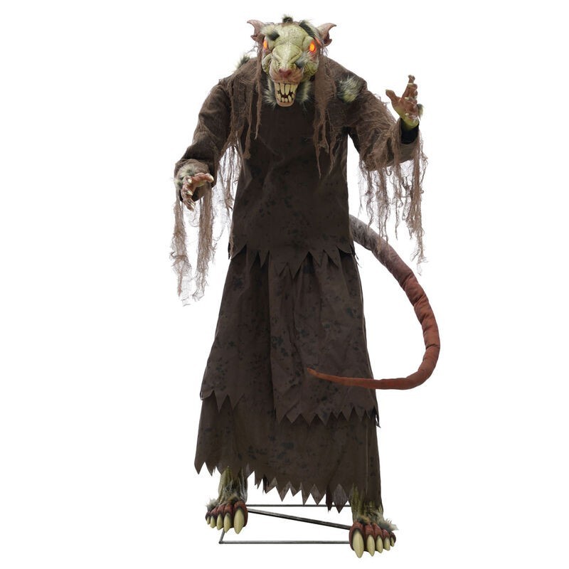 Figura Rata sarnosa animada 150 cm animatronic