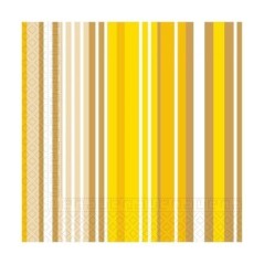 servilletas amarillas multirayas 20 uds 33 cm