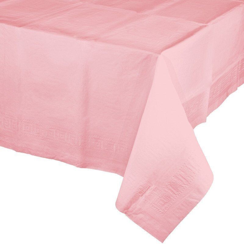 Mantel rosa papel 120x180 cm